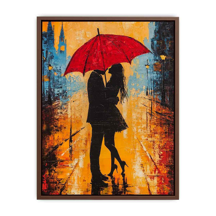 Kiss Canvas Painting 