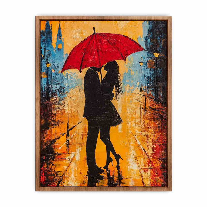 Kiss Canvas Painting 