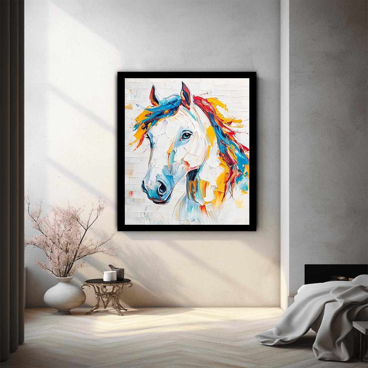 Equestrian Horse Painting 