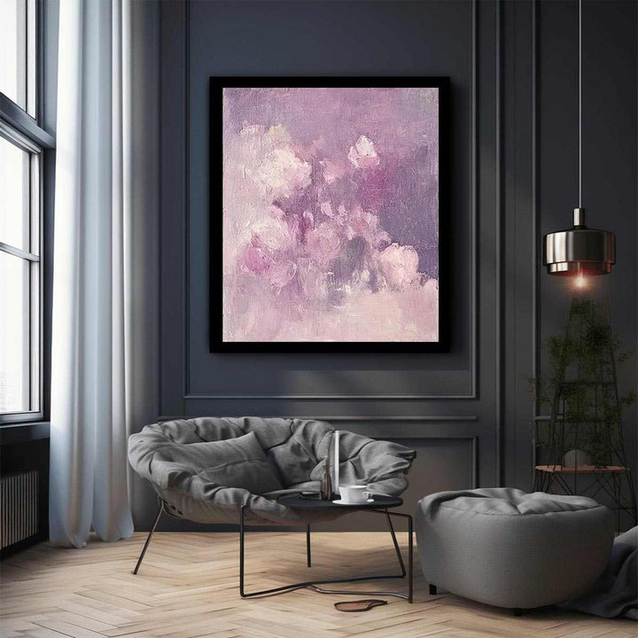 Pink Canvas Painting 