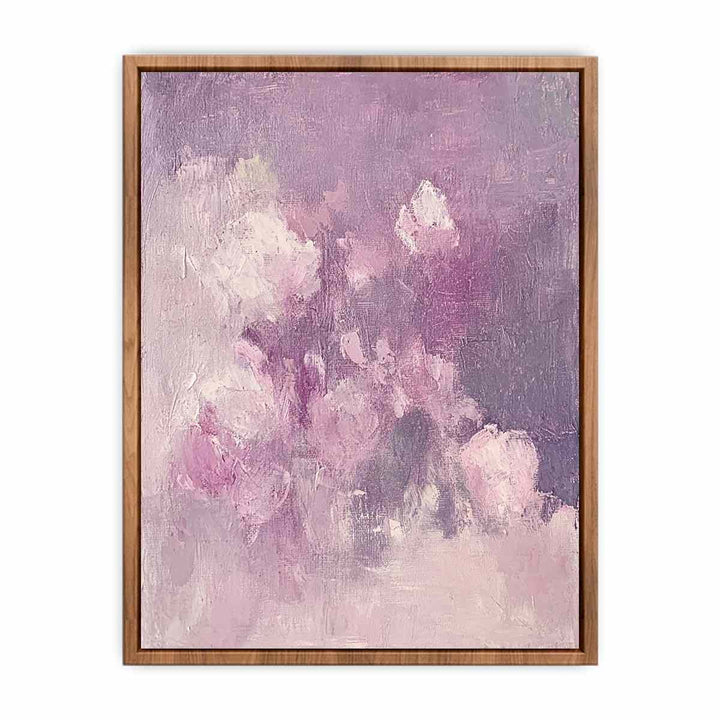 Pink Canvas Painting 