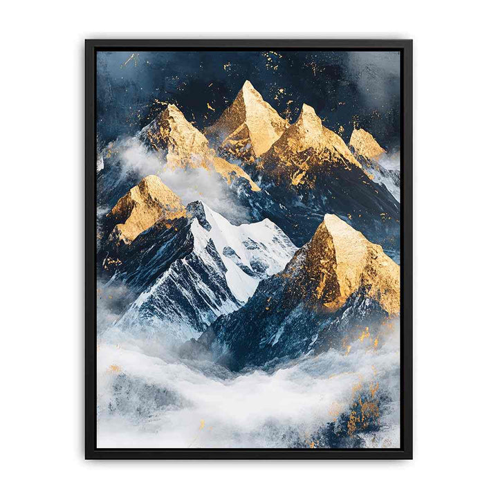 Golden Hill Canvas Painting 