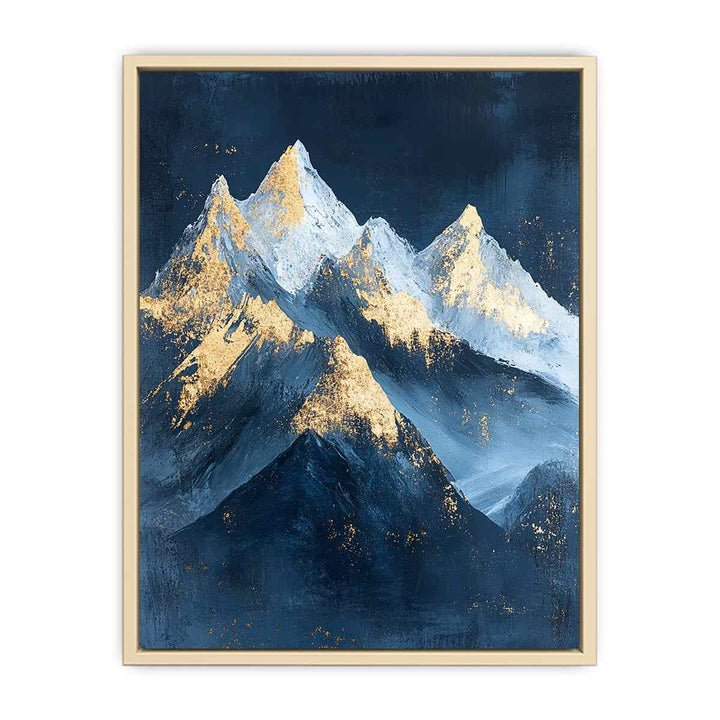 Golden Hieghts  Canvas Painting 