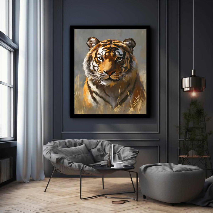 Leopard Canvas Painting 