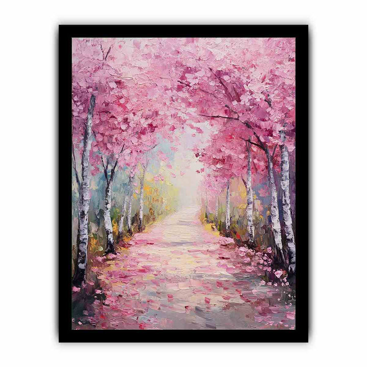 Cherry Blossom Canvas Painting 