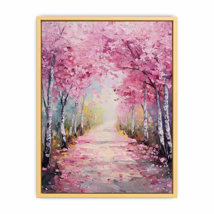 Cherry Blossom Canvas Painting 