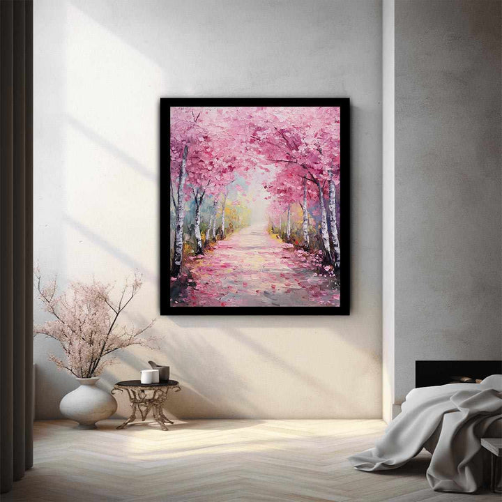 Cherry Blossom Painting 