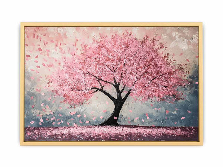 Cherry Blossom Canvas Painting 