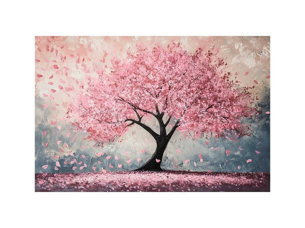 Cherry Blossom Oil Painting