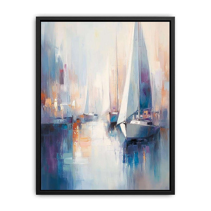 Yacht Canvas Painting 