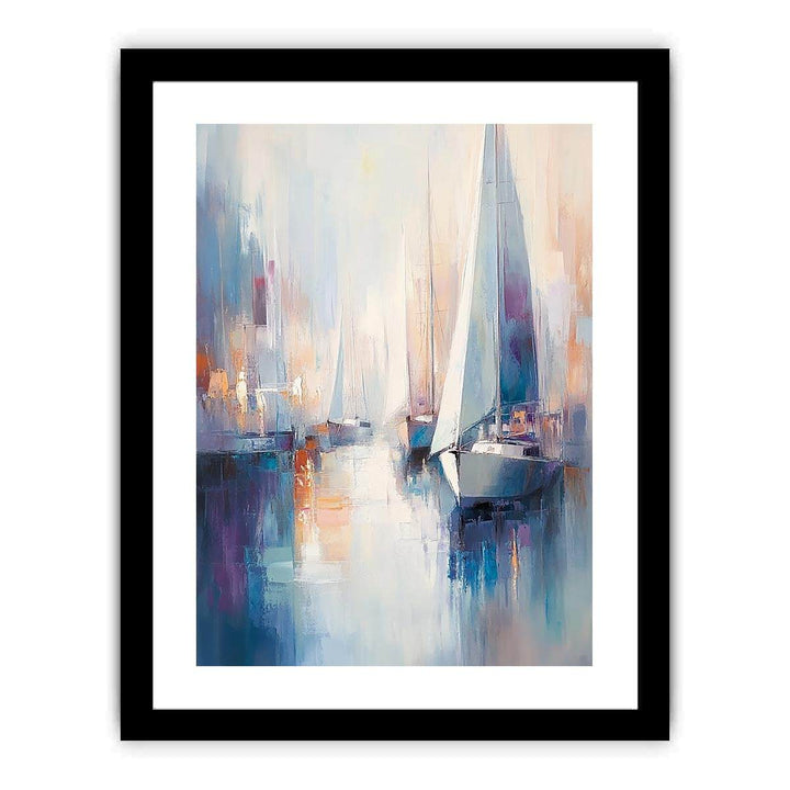 Yacht Canvas Painting 