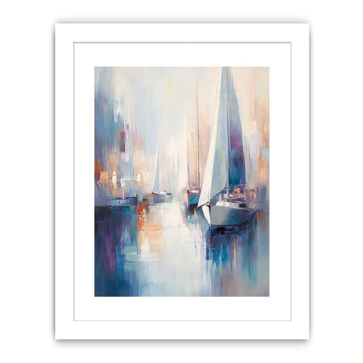 Yacht Canvas Painting 