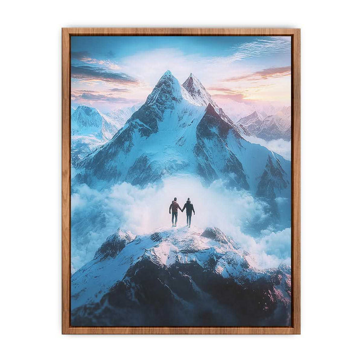 On Top Canvas Painting 