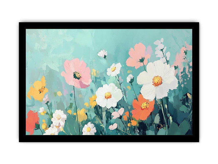 Wildflowers Canvas Painting 