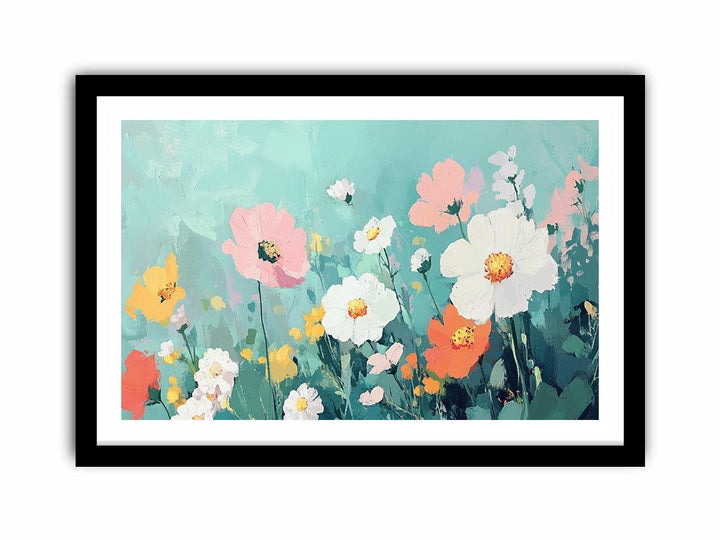 Wildflowers Canvas Painting 