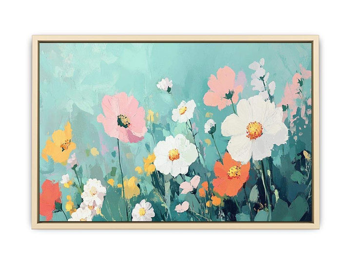 Wildflowers Canvas Painting 