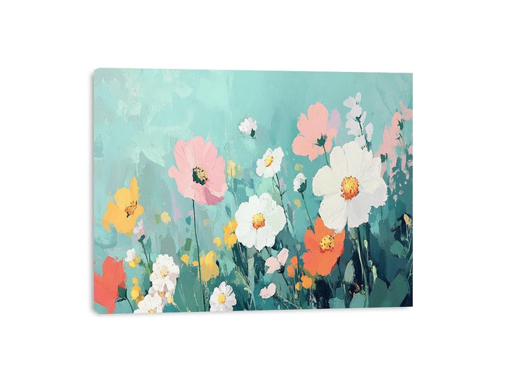 Wildflowers Canvas Painting 