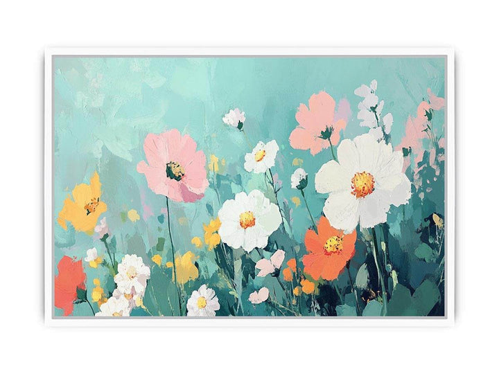 Wildflowers Canvas Painting 