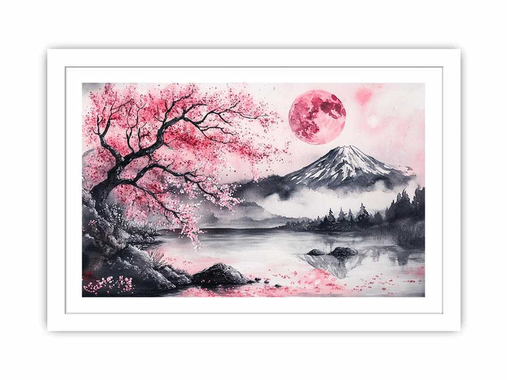 Cherry Blossom Canvas Painting 