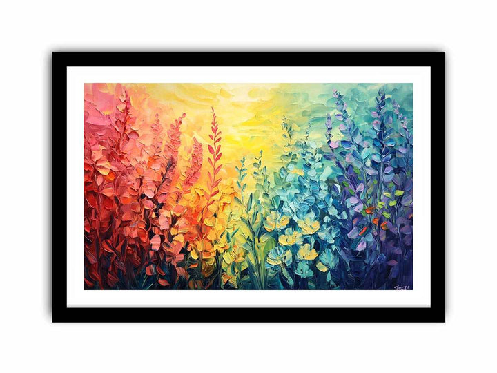 Wild Flowers Canvas Painting 