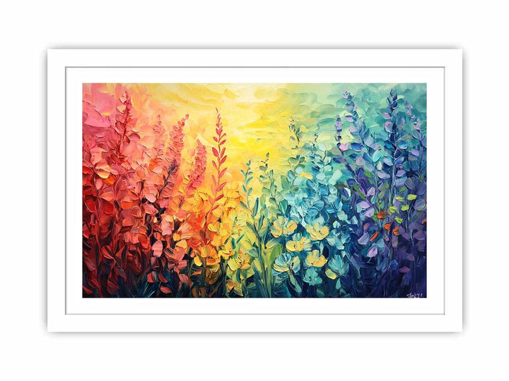 Wild Flowers Canvas Painting 