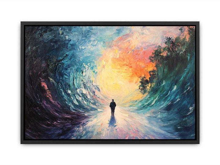 Enlightened Canvas Painting 