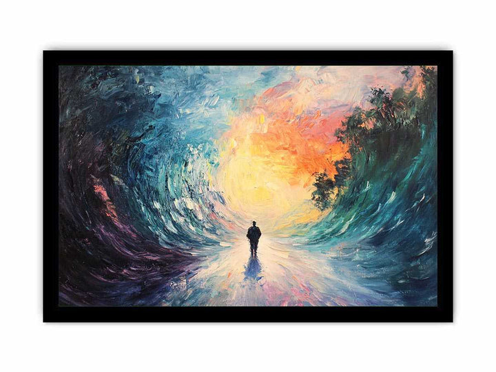 Enlightened Canvas Painting 