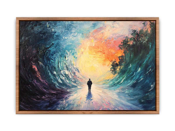 Enlightened Canvas Painting 