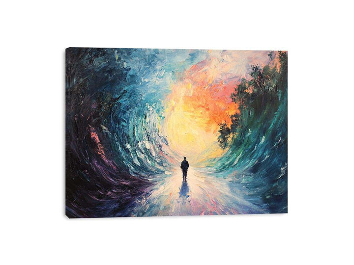 Enlightened Canvas Painting 