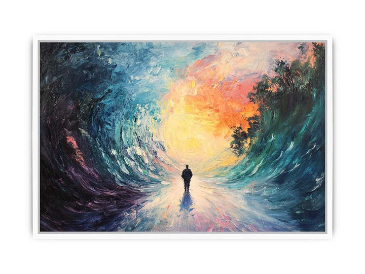 Enlightened Canvas Painting 