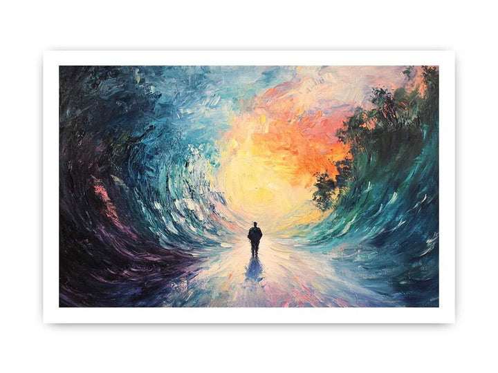 Enlightened Canvas Painting 