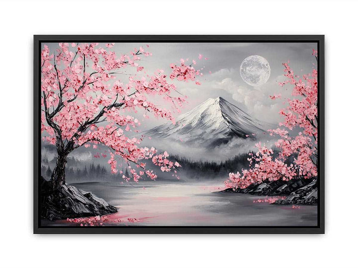 Mount Fiji Canvas Painting 