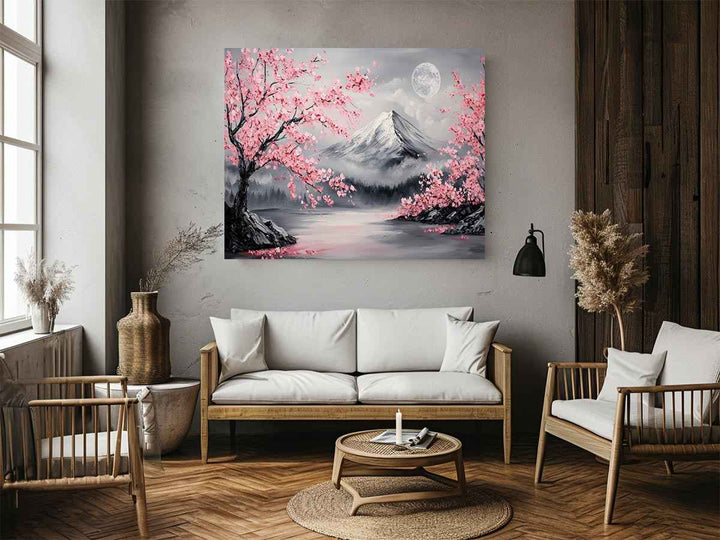 Mount Fiji Painting 