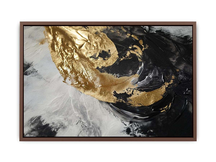 Luxury Gold Canvas Painting 