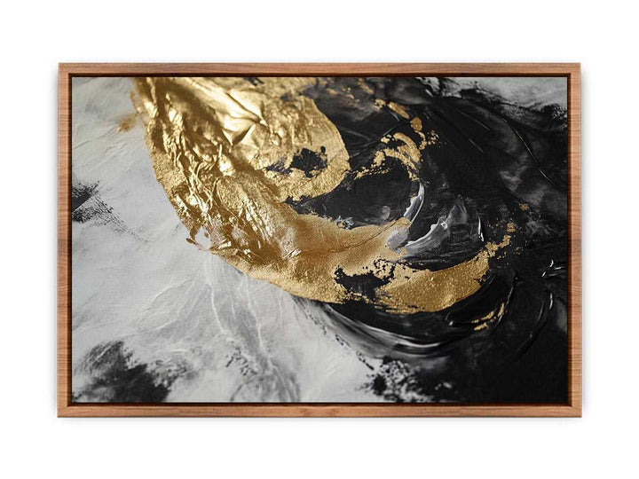 Luxury Gold Canvas Painting 