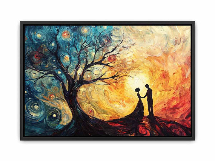 In Love Canvas Painting 