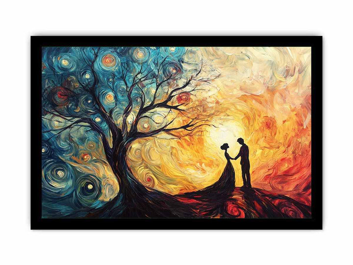 In Love Canvas Painting 