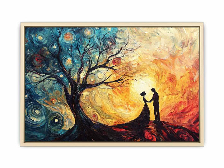 In Love Canvas Painting 