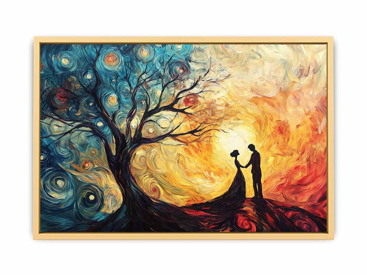 In Love Canvas Painting 