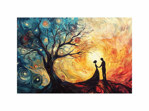 In Love Oil Painting