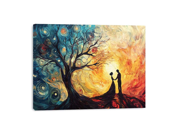 In Love Canvas Painting 