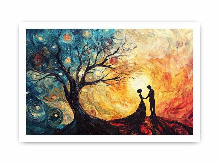 In Love Canvas Painting 