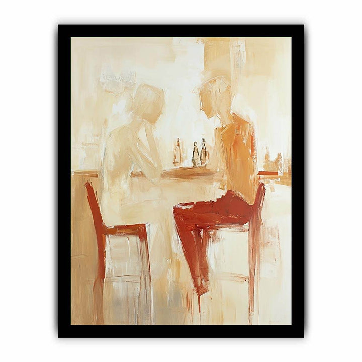 Conversation Canvas Painting 