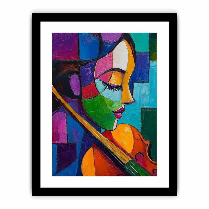 Violinist Canvas Painting 