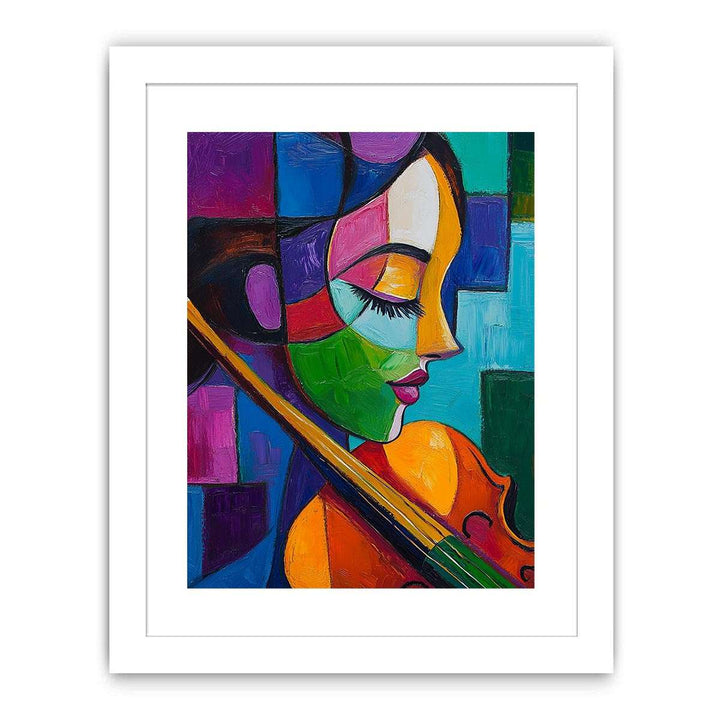 Violinist Canvas Painting 