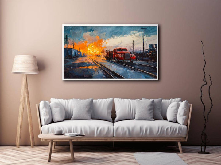 Truck Canvas Painting 