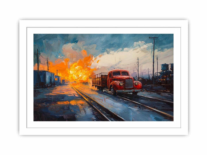 Truck Canvas Painting 