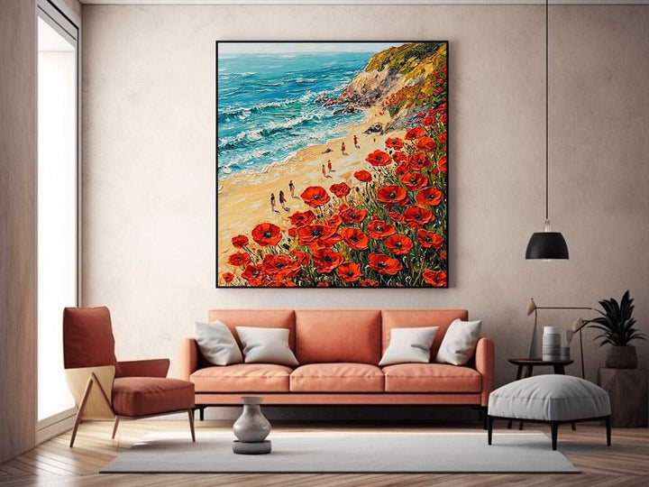 Red Poppies IIII Painting 