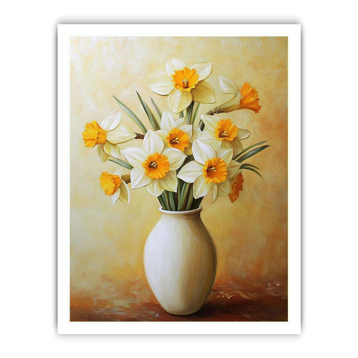 Daffodils Canvas Painting 