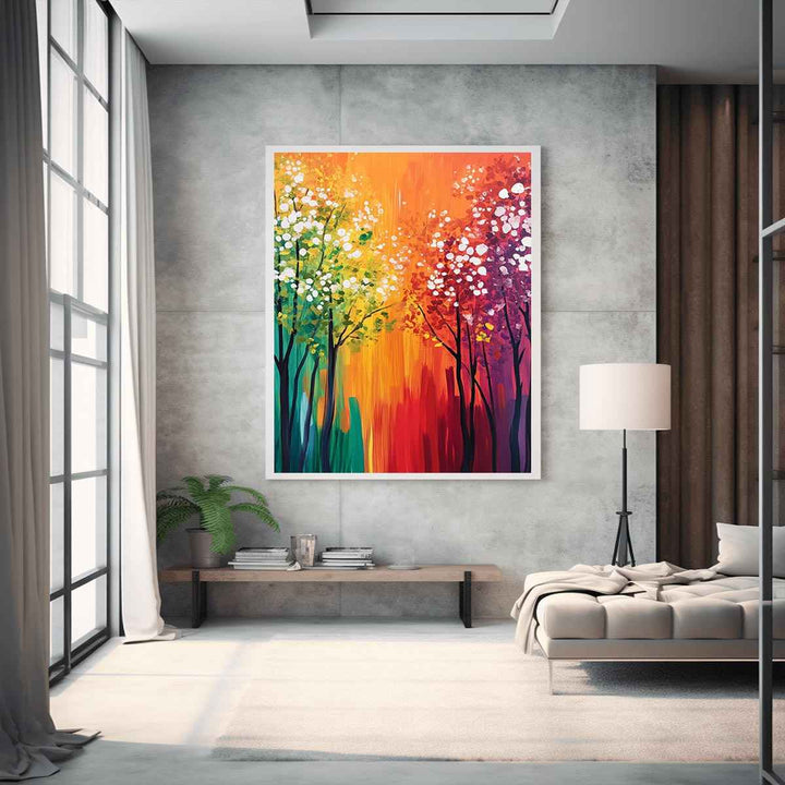 Colorfull I Canvas Painting 